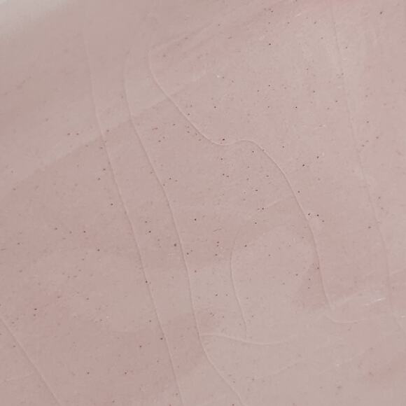 Majolica Pink Cabbage Leaf Serving Bowl Dish Ceramic Replacement Valentine 12" - Picture 9 of 9